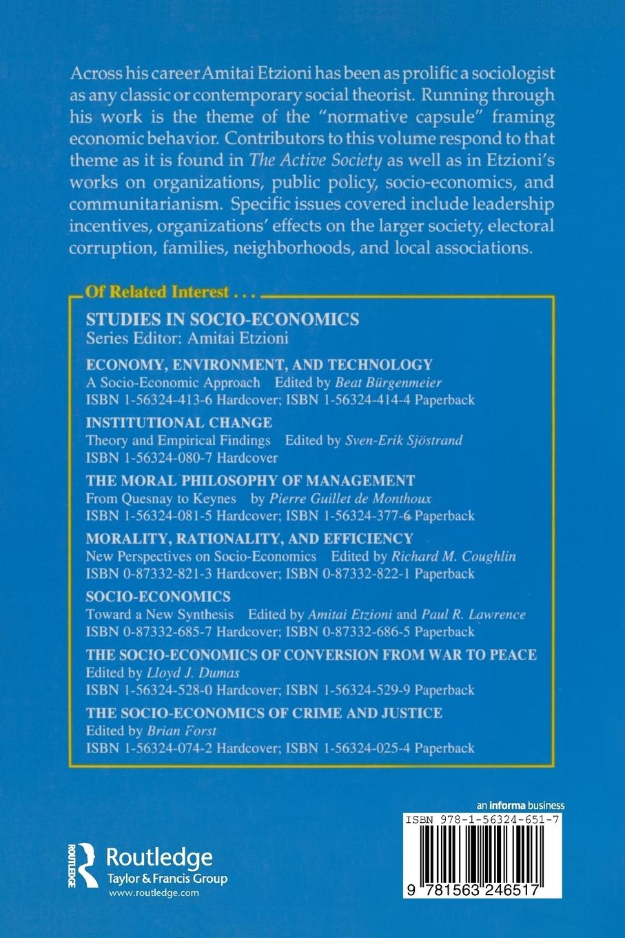 Rückseitencover Macro Socio-economics