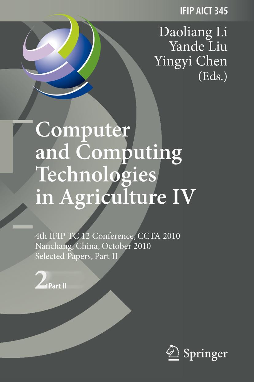 Vorderes Coverbild Computer and Computing Technologies in Agriculture IV