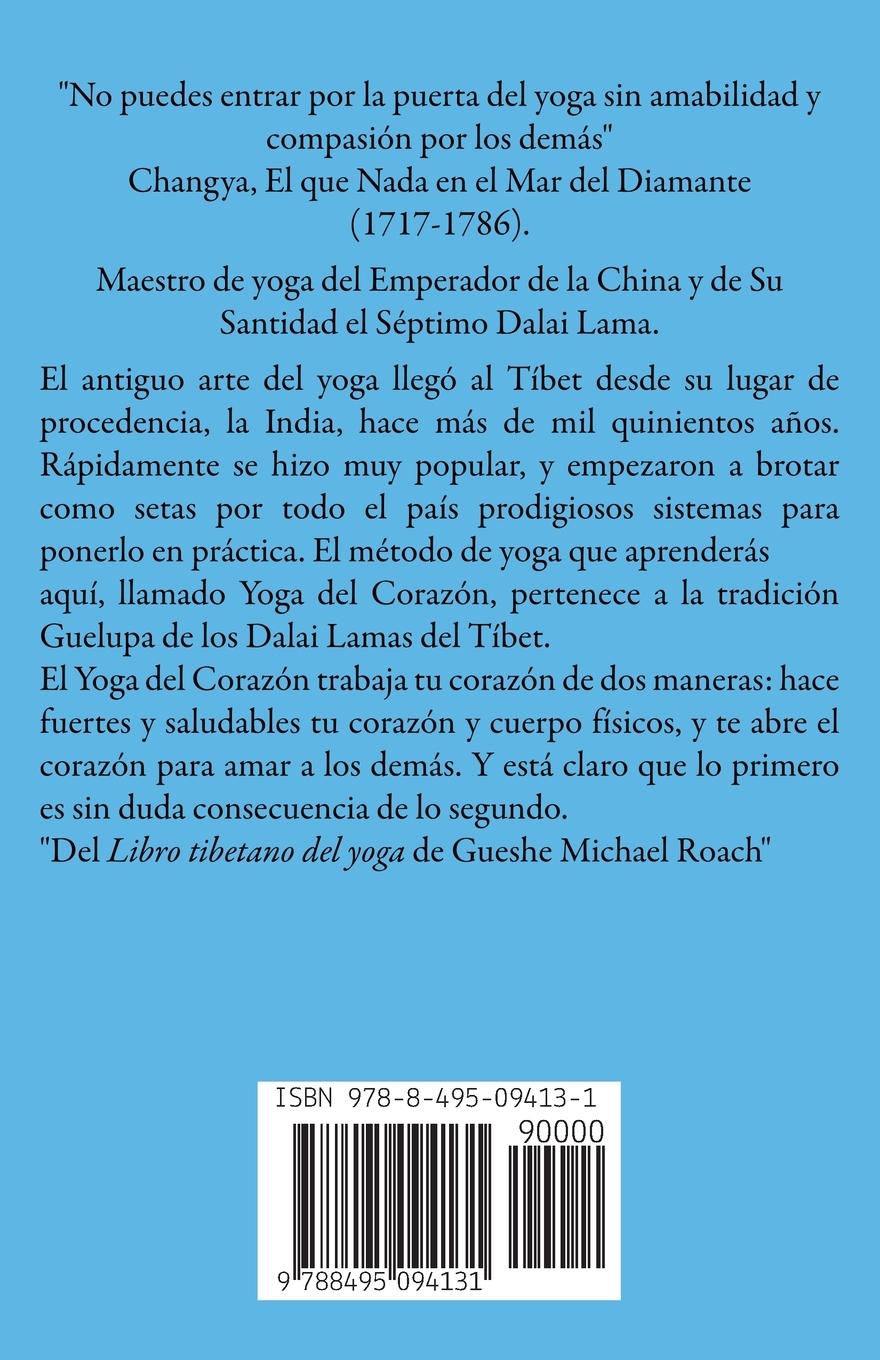 Rückseitencover El libro tibetano del yoga