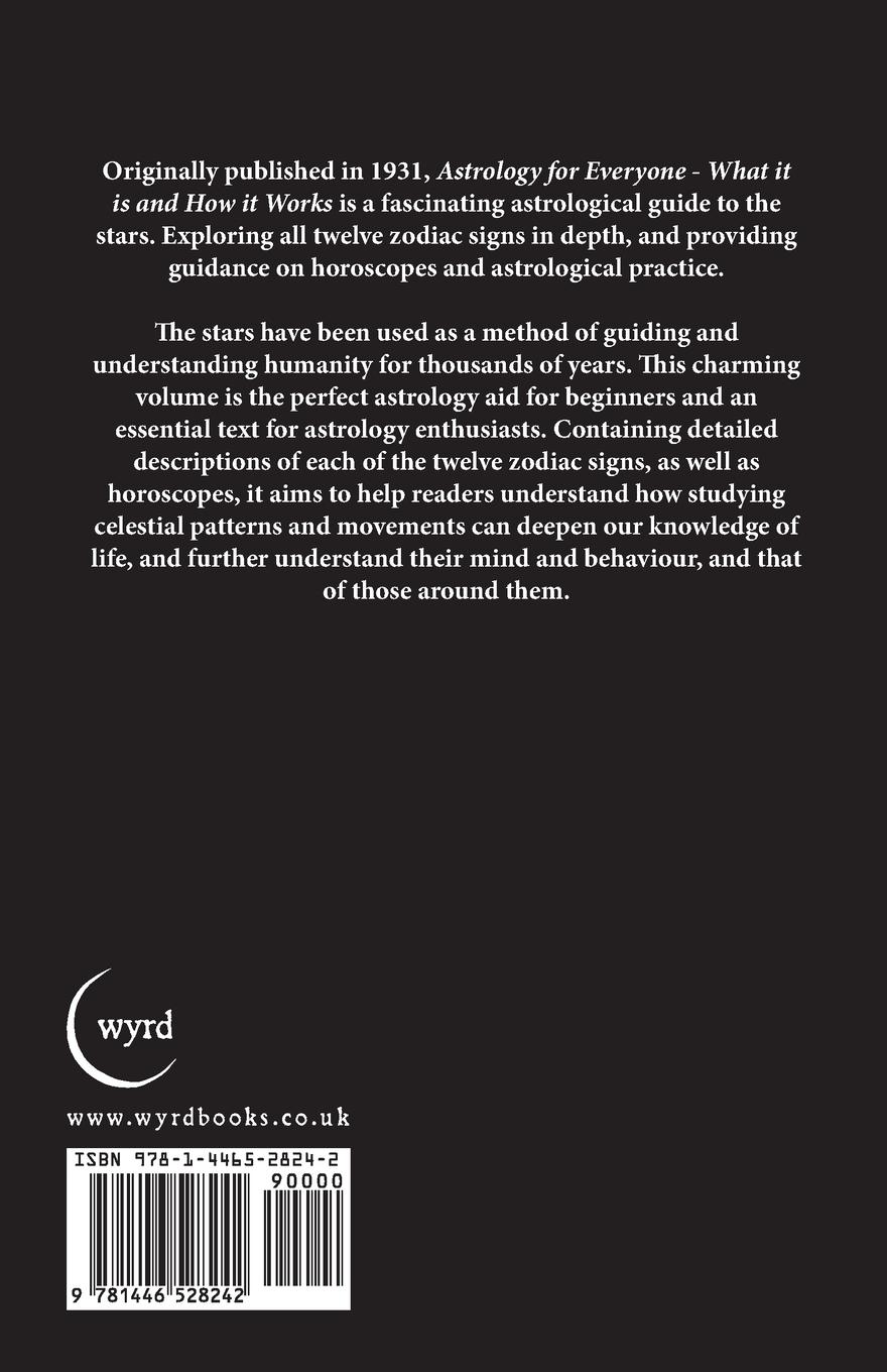 Rückseitencover Astrology for Everyone
