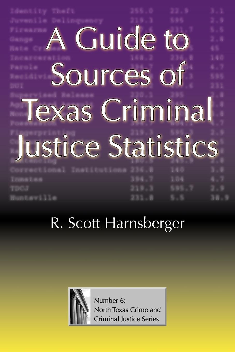 Vorderes Coverbild A Guide to Sources of Texas Criminal Justice Statistics