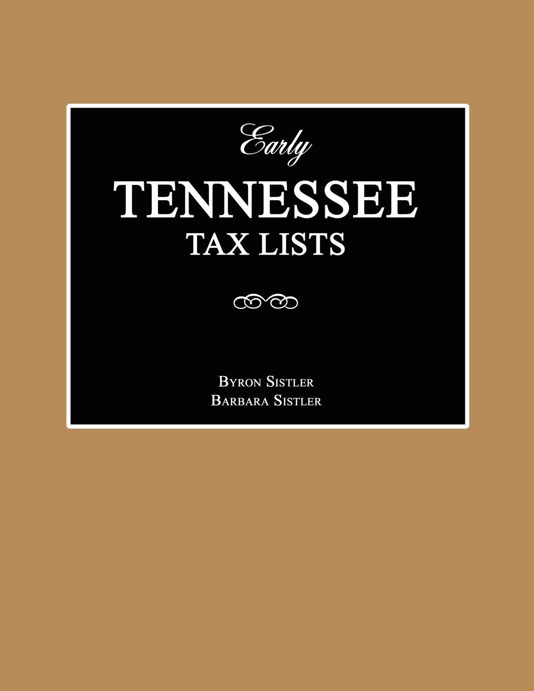 Vorderes Coverbild Early Tennessee Tax Lists