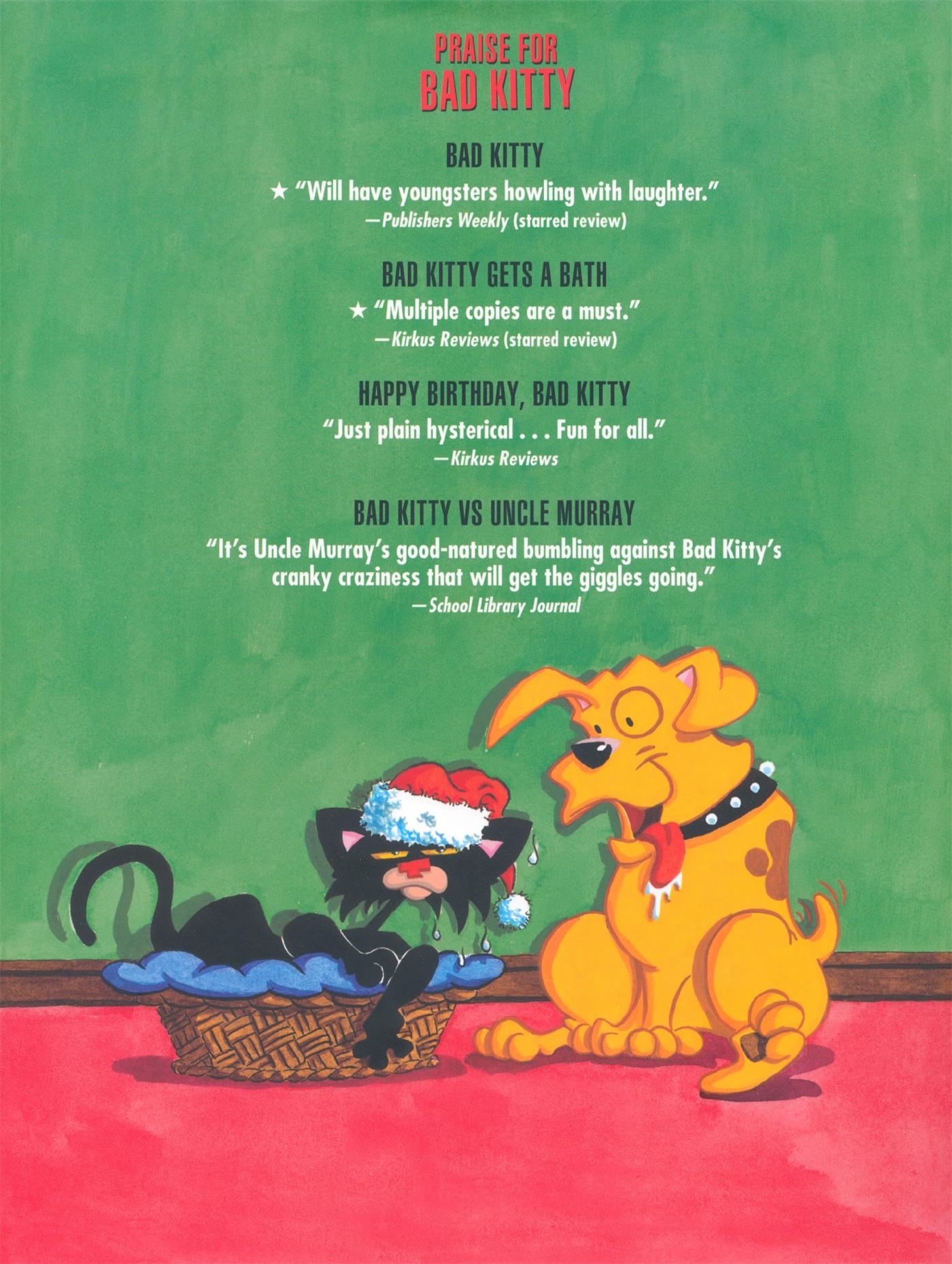 Rückseitencover A Bad Kitty Christmas