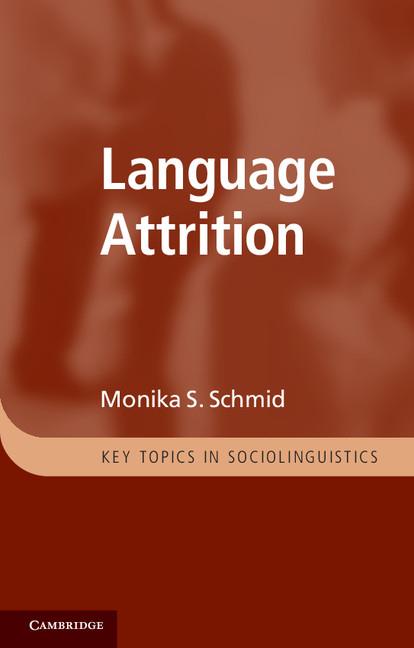 Vorderes Coverbild Language Attrition
