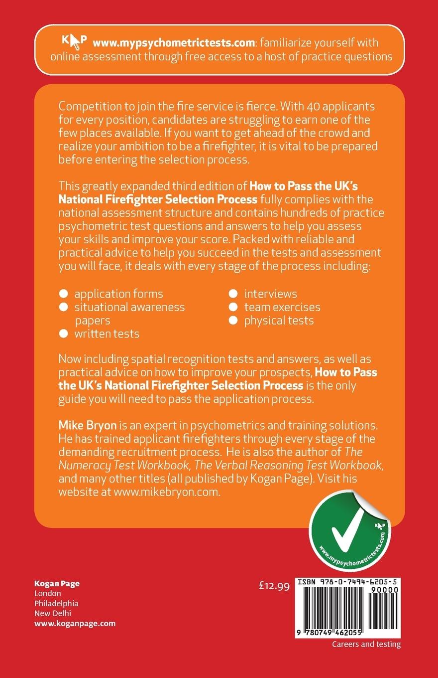 Rückseitencover How to Pass the UK's National Firefighter Selection Process