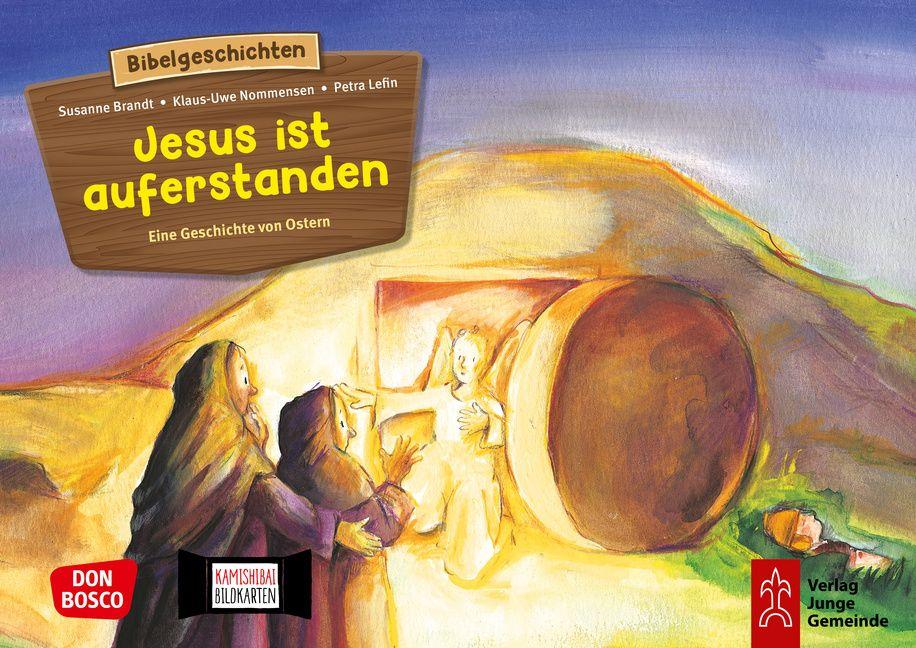 Vorderes Coverbild Jesus ist auferstanden. Kamishibai Bildkartenset