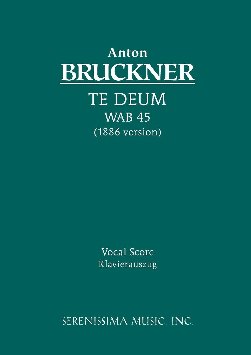 Vorderes Coverbild Te Deum, WAB 45
