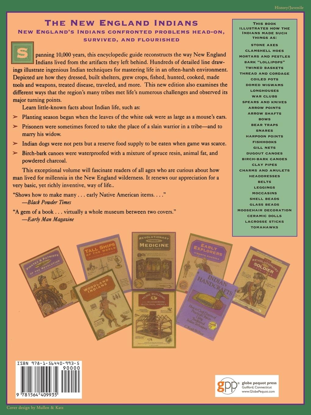 Rückseitencover New England Indians