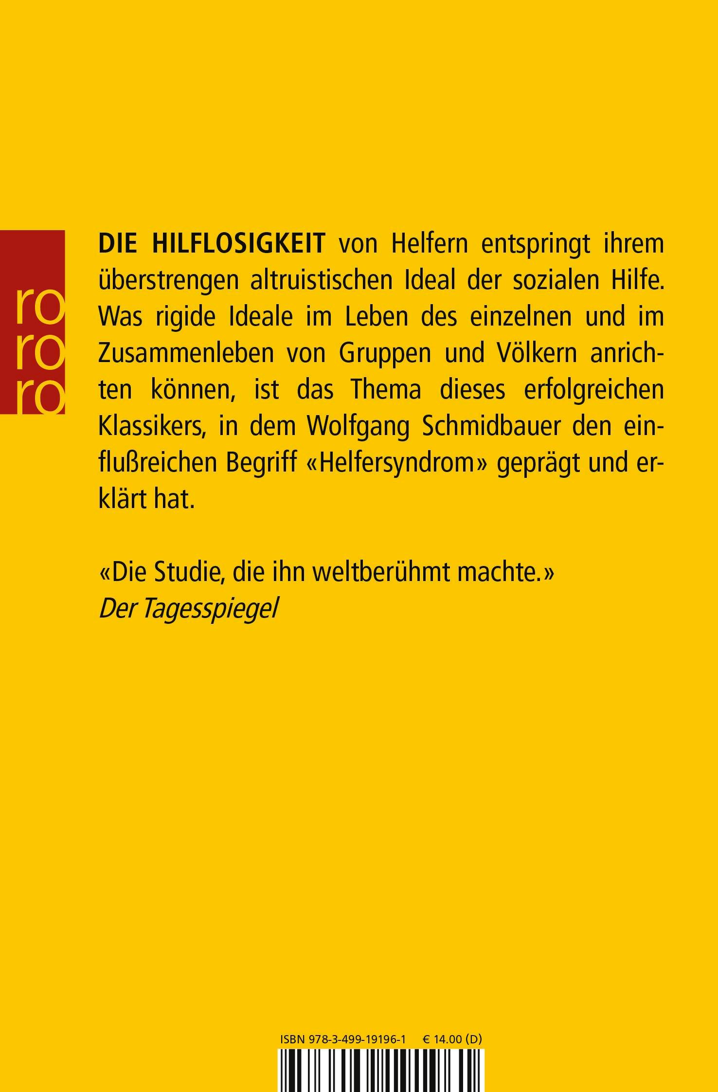 Rückseitencover Hilflose Helfer