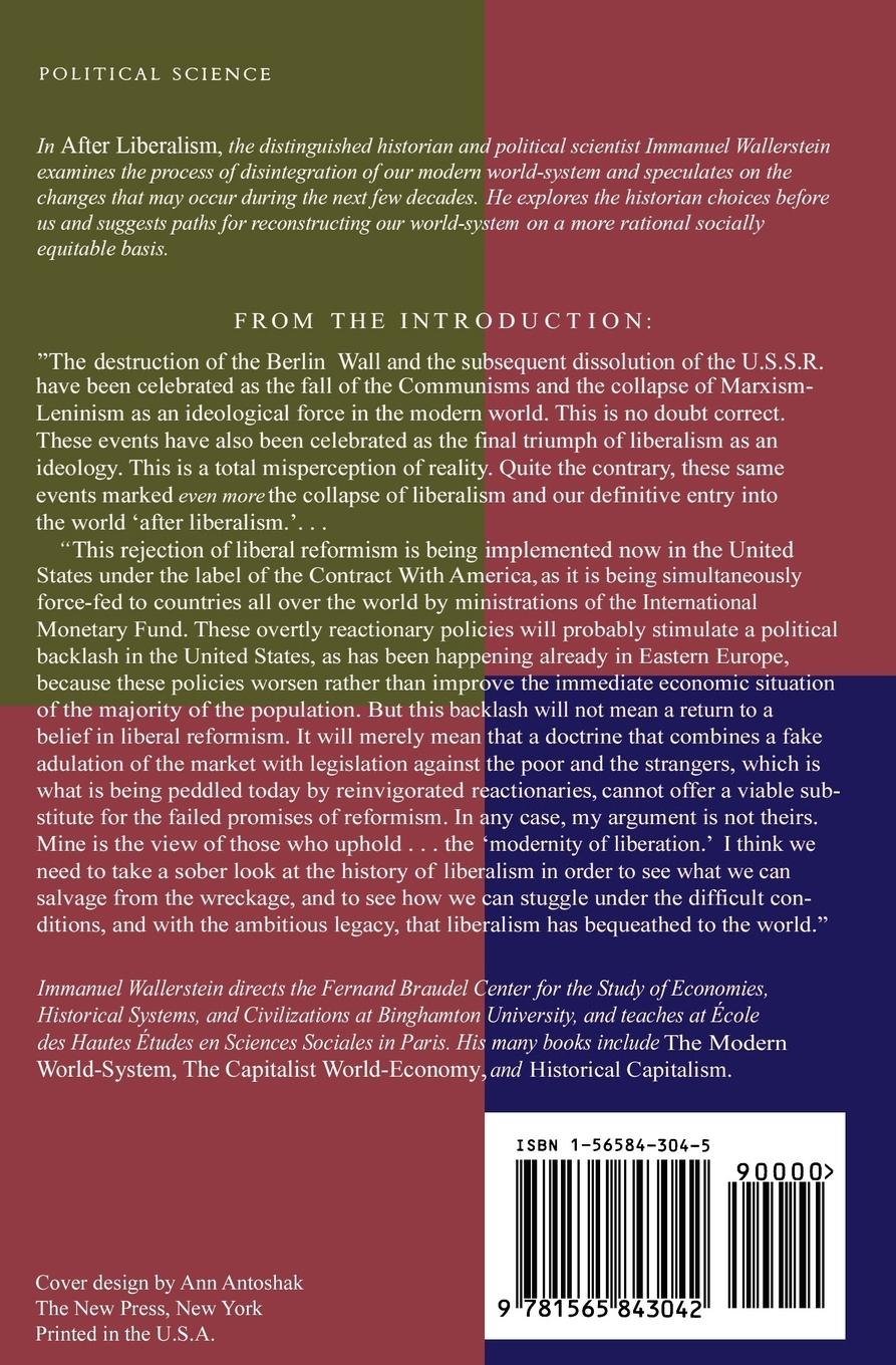 Rückseitencover After Liberalism