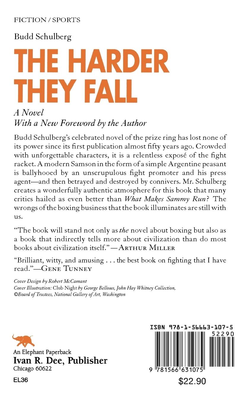 Rückseitencover Harder They Fall