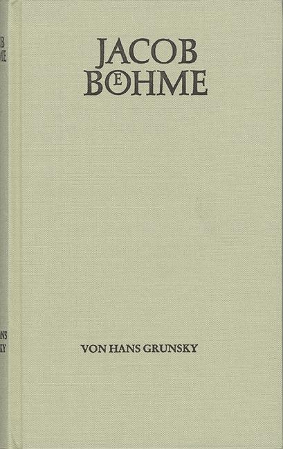 Vorderes Coverbild Jacob Böhme