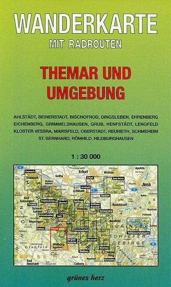 Vorderes Coverbild Naturpark Thüringer Wald: Themar und Umgebung 1 : 30 000 Wanderkarte