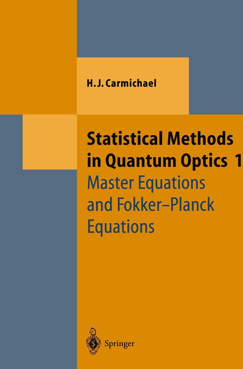 Vorderes Coverbild Statistical Methods in Quantum Optics 1