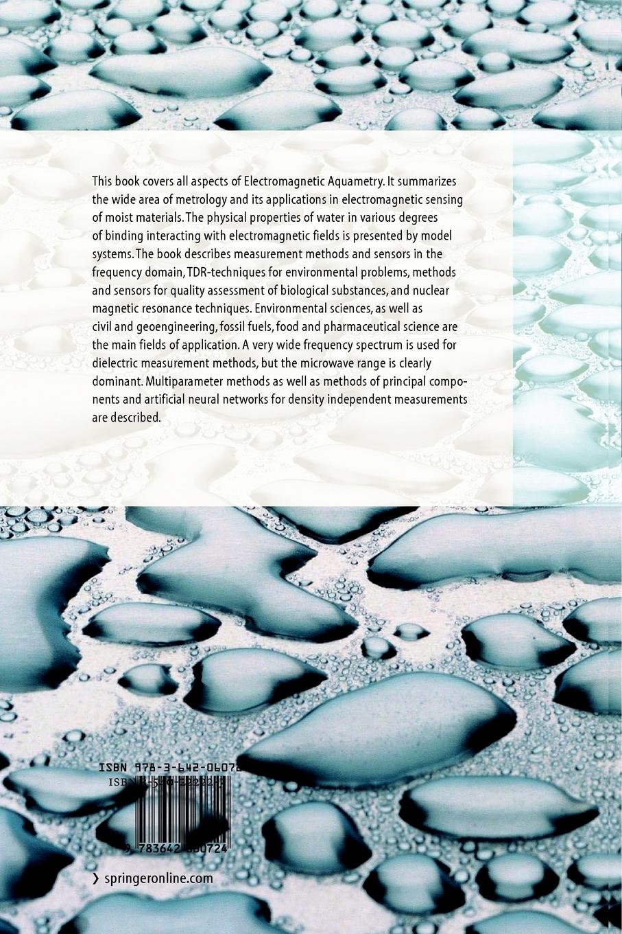 Rückseitencover Electromagnetic Aquametry