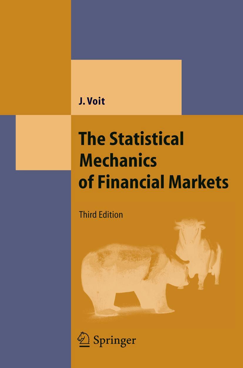 Vorderes Coverbild The Statistical Mechanics of Financial Markets