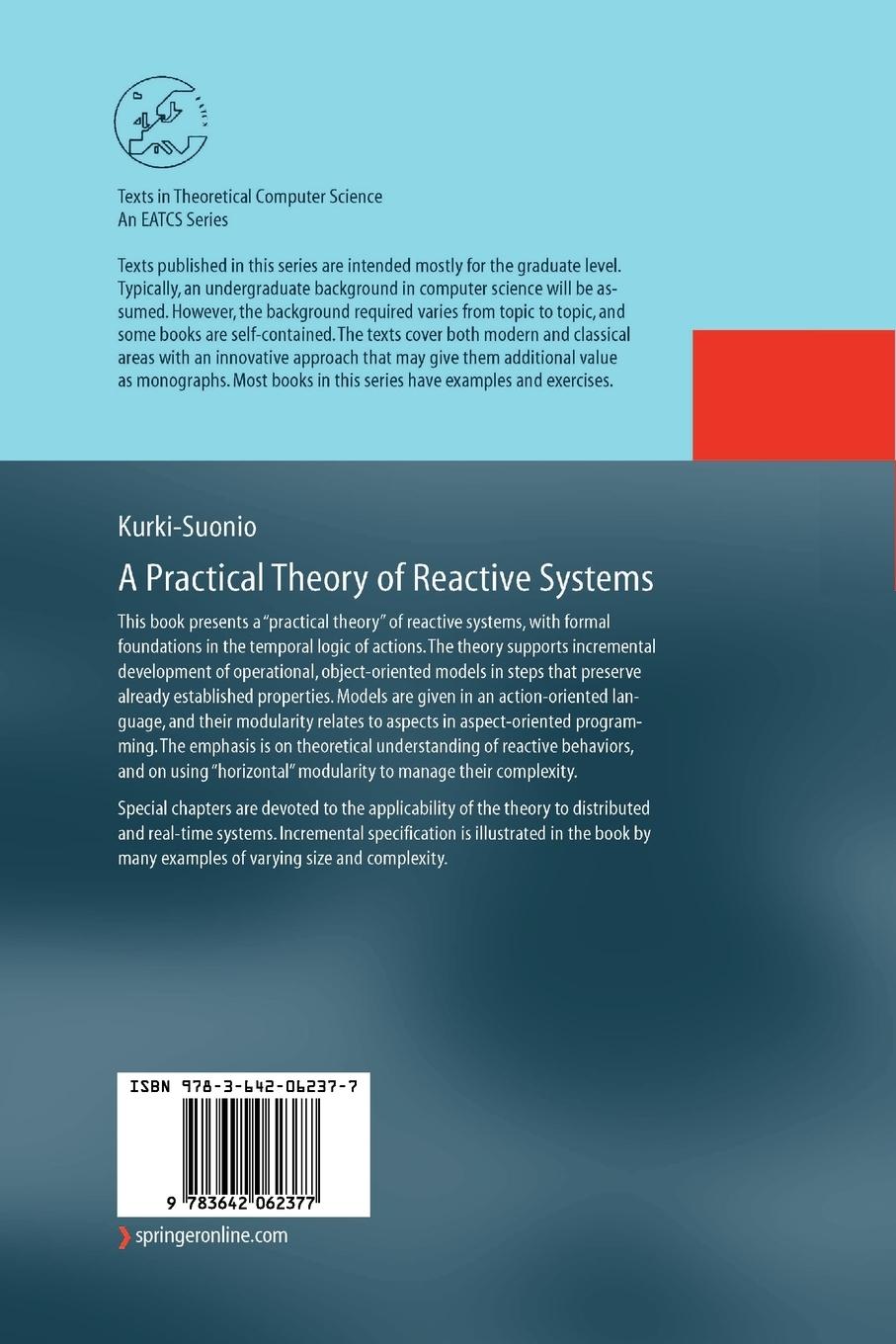 Rückseitencover A Practical Theory of Reactive Systems