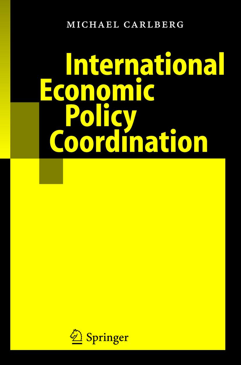 Vorderes Coverbild International Economic Policy Coordination