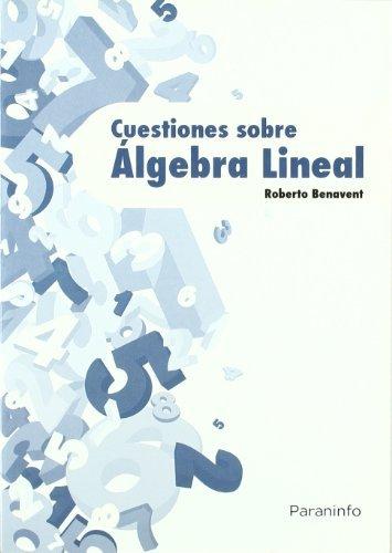 Vorderes Coverbild Cuestiones sobre álgebra lineal