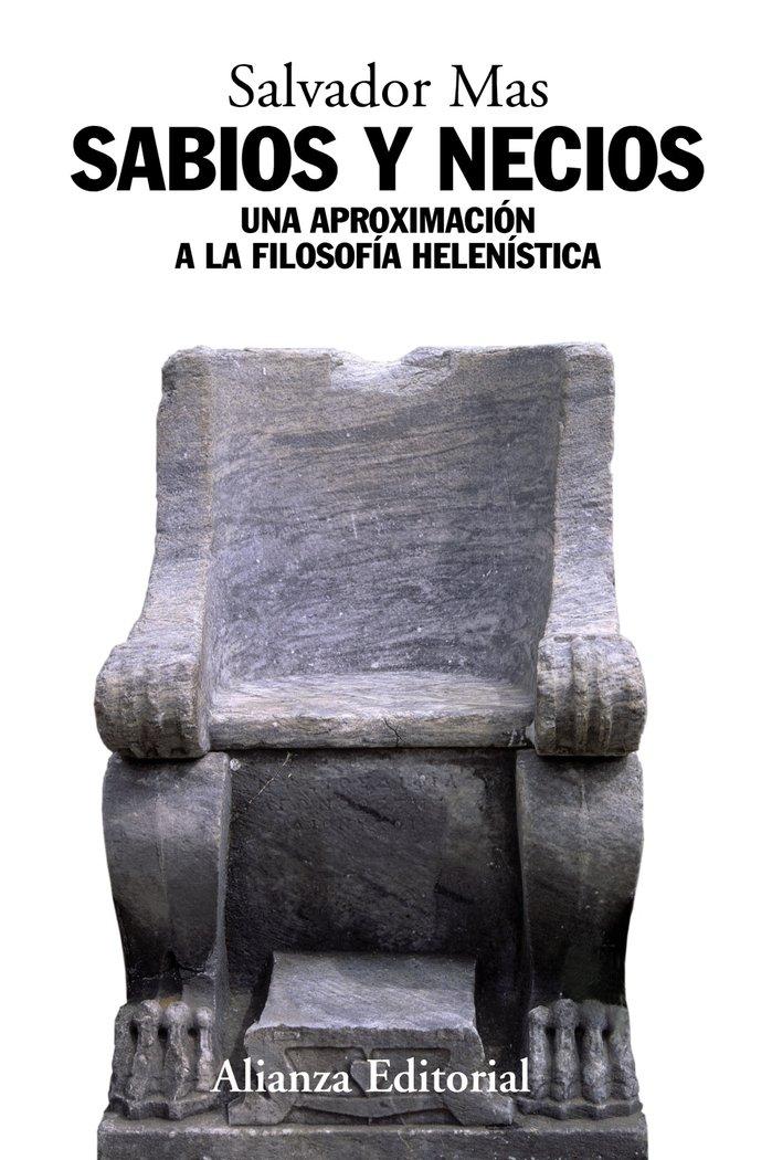Vorderes Coverbild Sabios y necios : una aproximación a la filosofía helenística