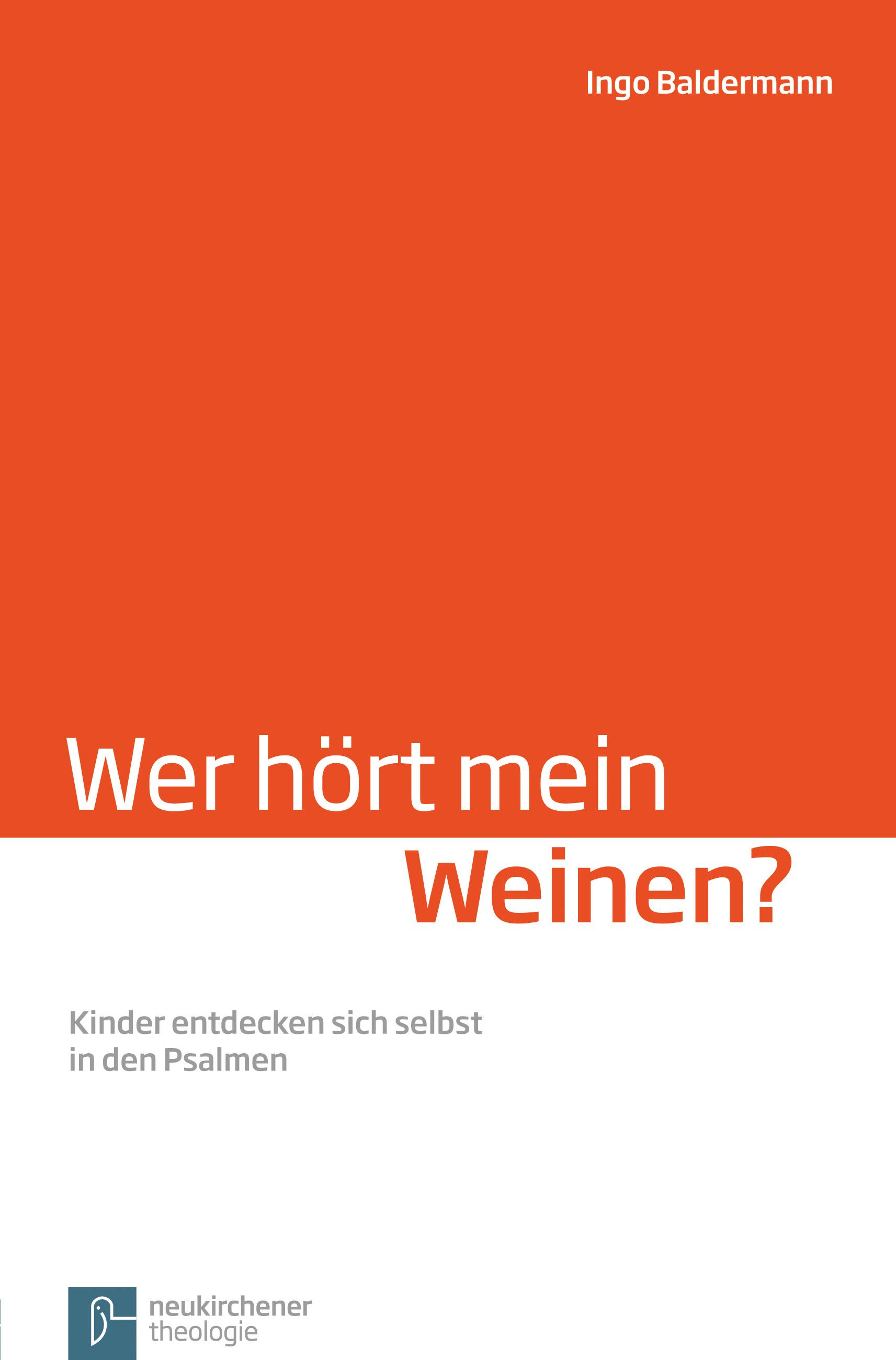 Vorderes Coverbild Wer hört mein Weinen?