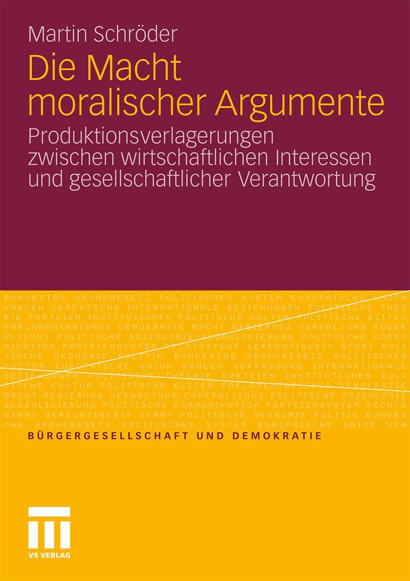 Vorderes Coverbild Die Macht moralischer Argumente