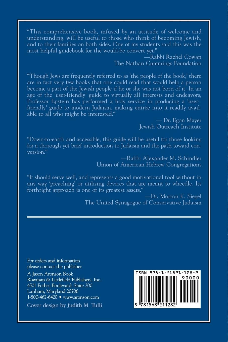 Rückseitencover Conversion to Judaism