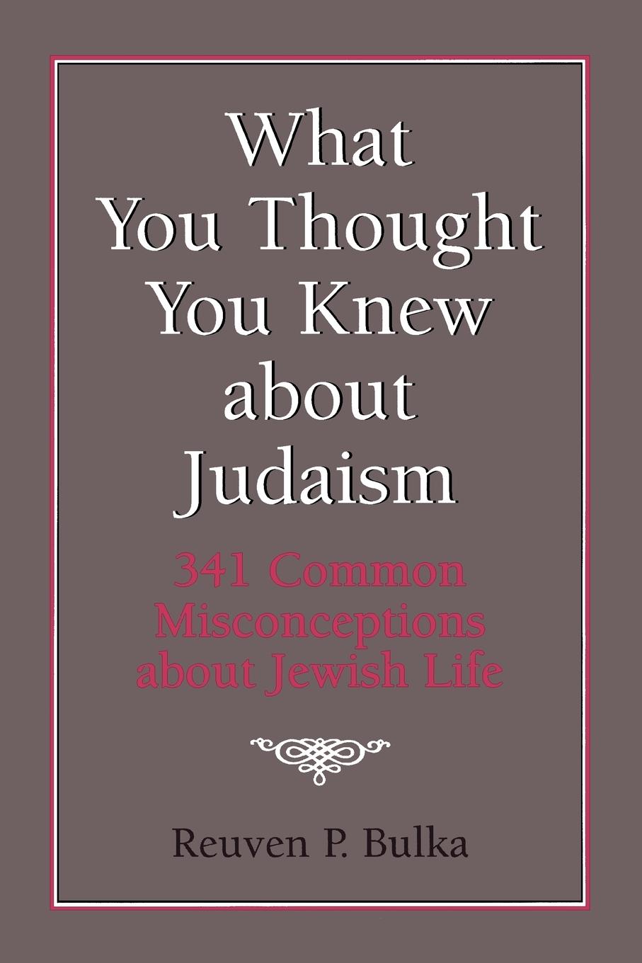 Vorderes Coverbild What You Thought You Knew about Judaism