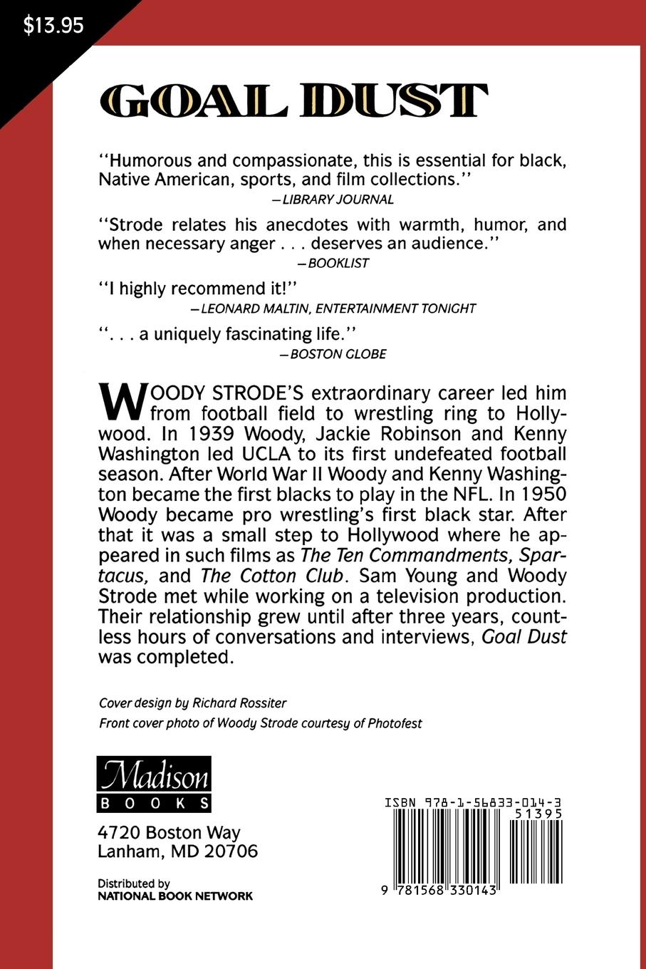 Rückseitencover Goal Dust