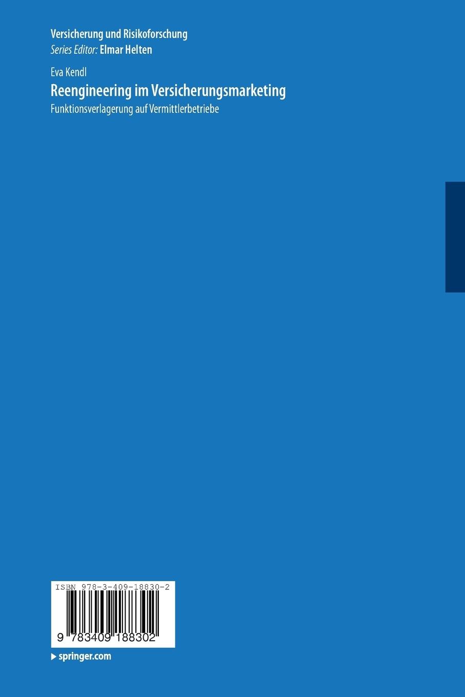 Rückseitencover Reengineering im Versicherungsmarketing