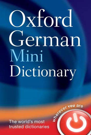 Vorderes Coverbild Oxford German Mini Dictionary