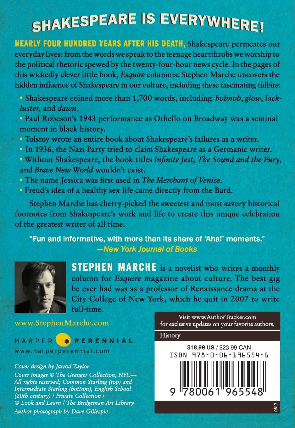 Rückseitencover How Shakespeare Changed Everything