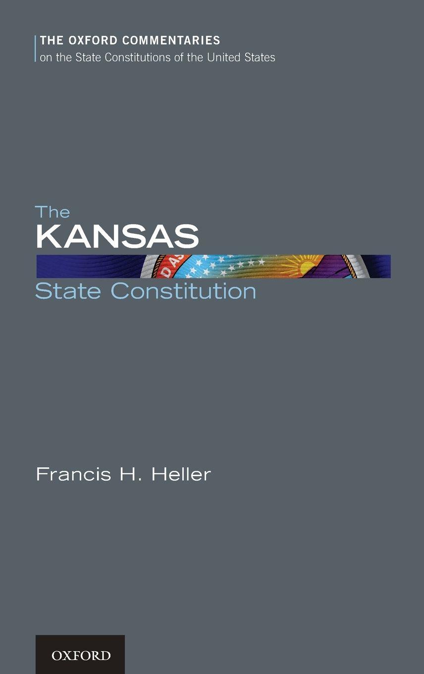 Vorderes Coverbild The Kansas State Constitution