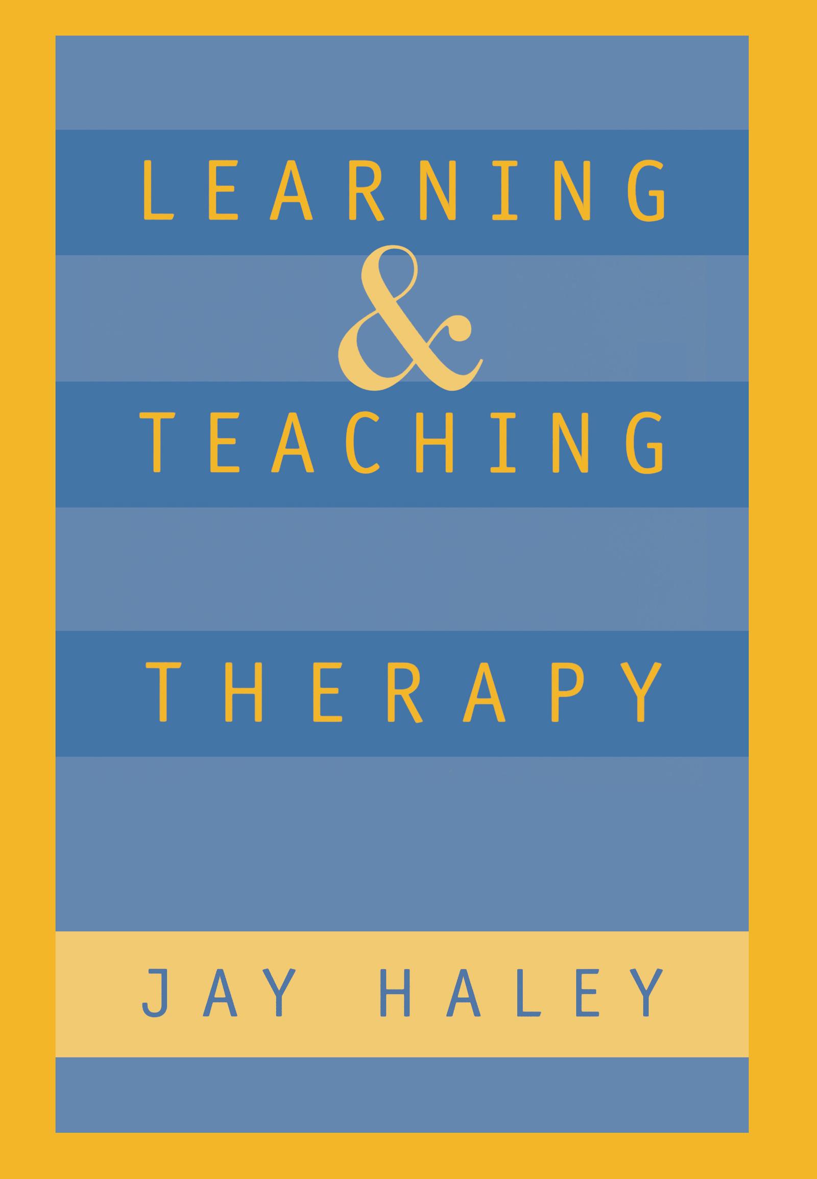 Vorderes Coverbild Learning and Teaching Therapy