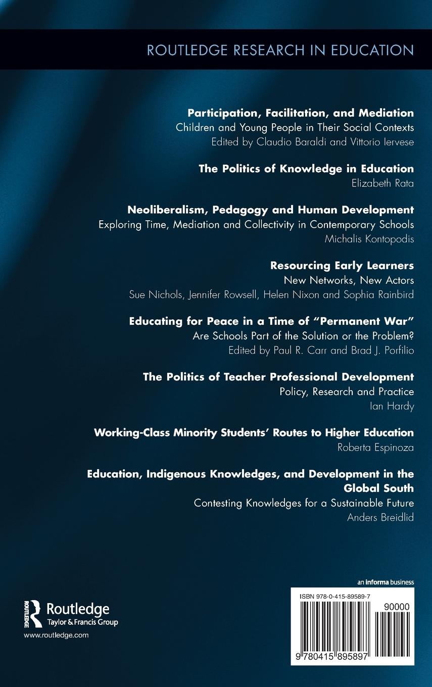 Rückseitencover Education, Indigenous Knowledges, and Development in the Global South