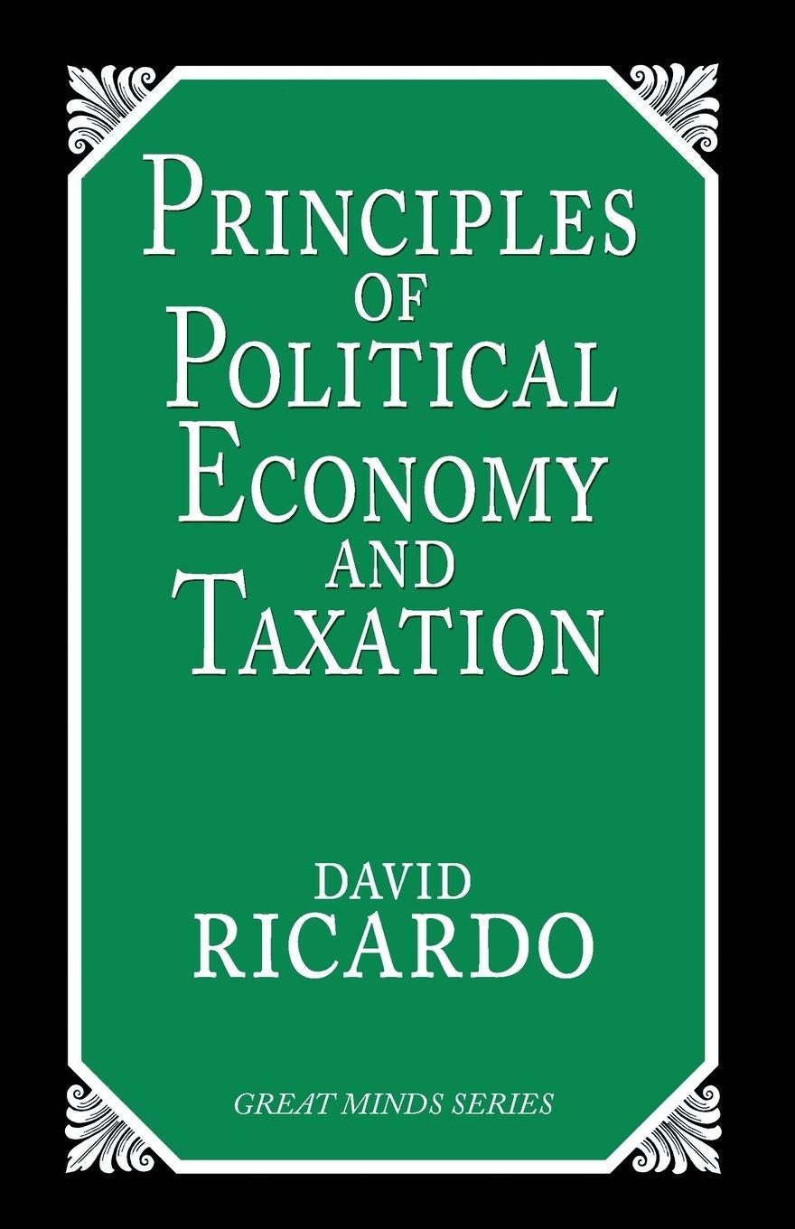 Vorderes Coverbild Principles of Political Economy and Taxation