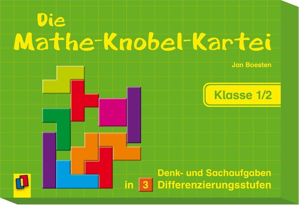 Beispielinhalt (Bild) Die Mathe-Knobel-Kartei Klasse 1/2