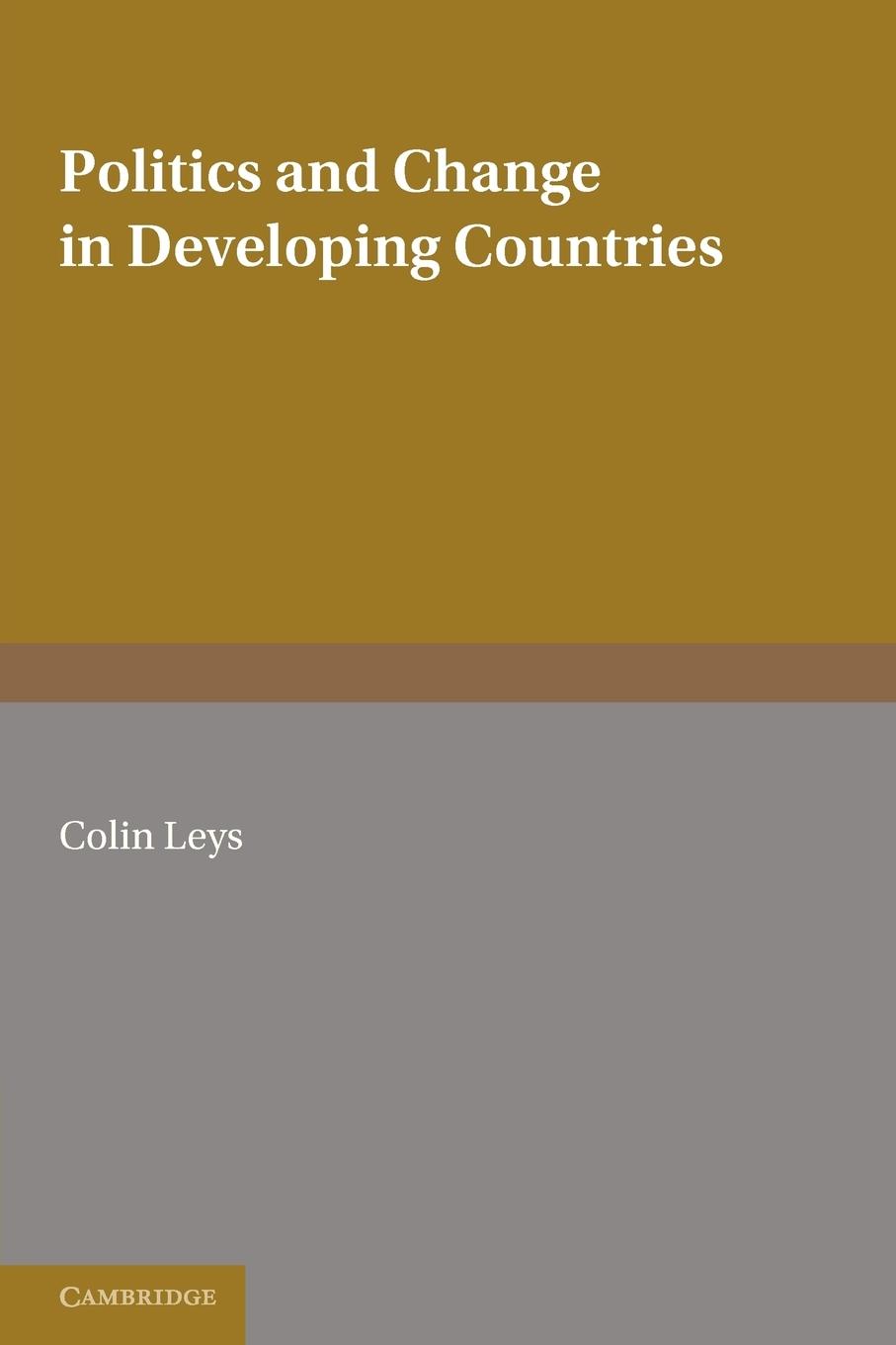 Vorderes Coverbild Politics and Change in Developing Countries