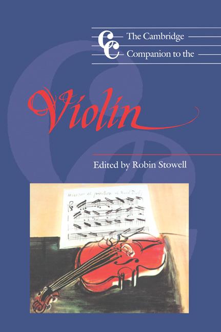 Vorderes Coverbild The Cambridge Companion to the Violin