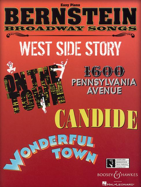 Vorderes Coverbild Bernstein Broadway Songs: Easy Piano