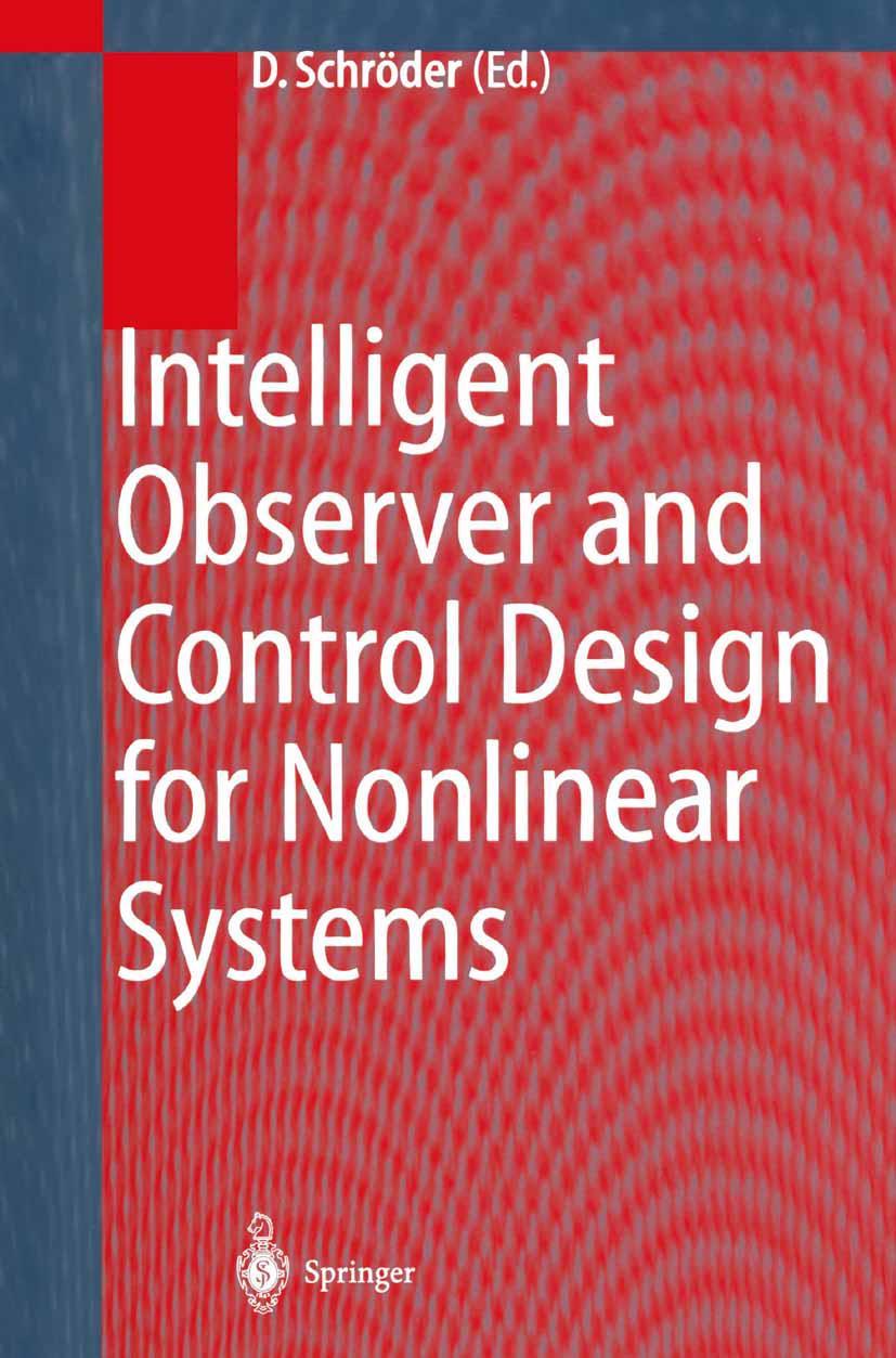Vorderes Coverbild Intelligent Observer and Control Design for Nonlinear Systems