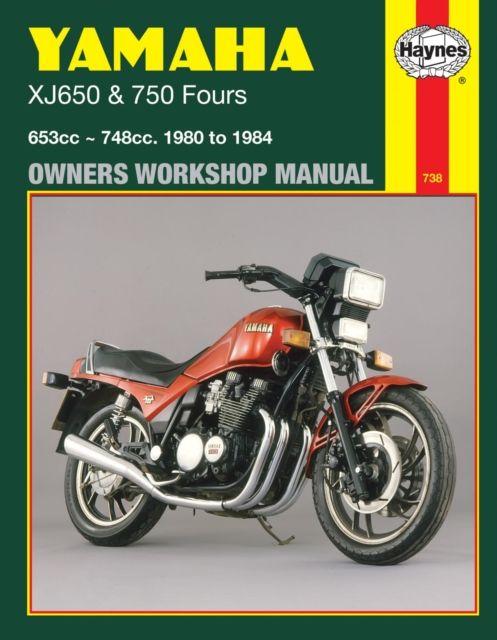 Vorderes Coverbild Yamaha XJ650 & 750 Fours (80 - 84) Haynes Repair Manual