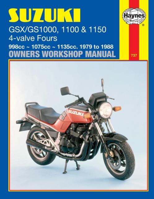 Vorderes Coverbild Suzuki GS/GSX1000, 1100 & 1150 4-valve Fours (79 - 88) Haynes Repair Manual