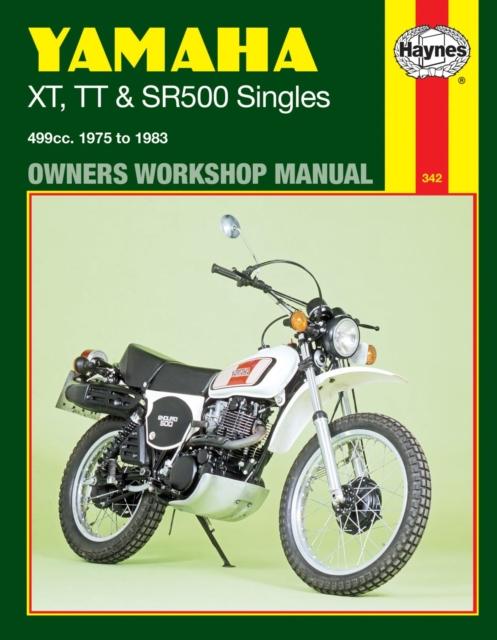 Vorderes Coverbild Yamaha XT, TT & SR500 Singles (75 - 83) Haynes Repair Manual