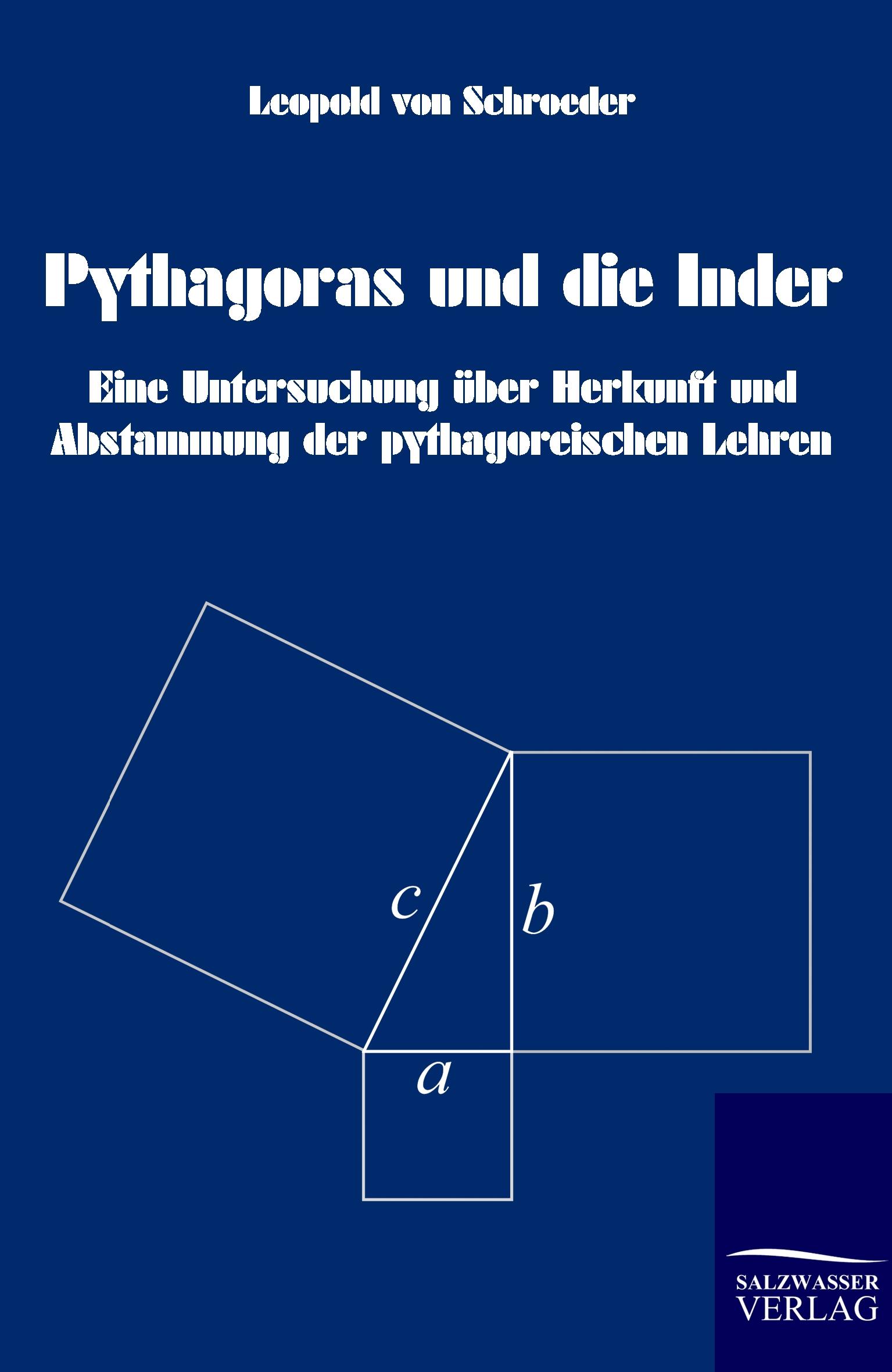 Vorderes Coverbild Pythagoras und die Inder