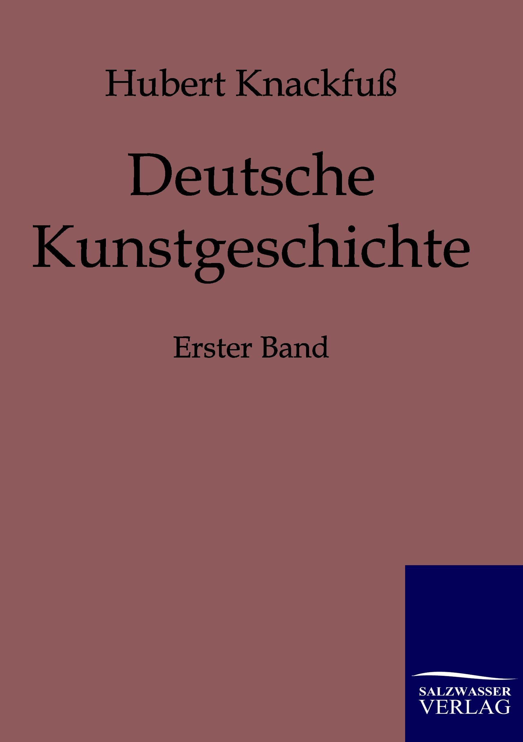 Vorderes Coverbild Deutsche Kunstgeschichte