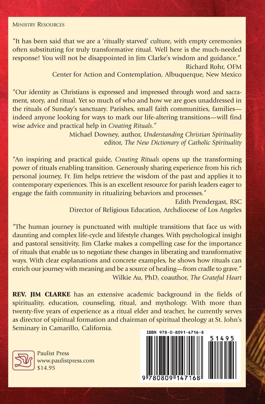 Rückseitencover Creating Rituals