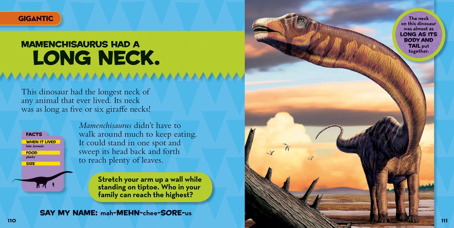 Beispielinhalt (Bild) National Geographic Little Kids First Big Book of Dinosaurs