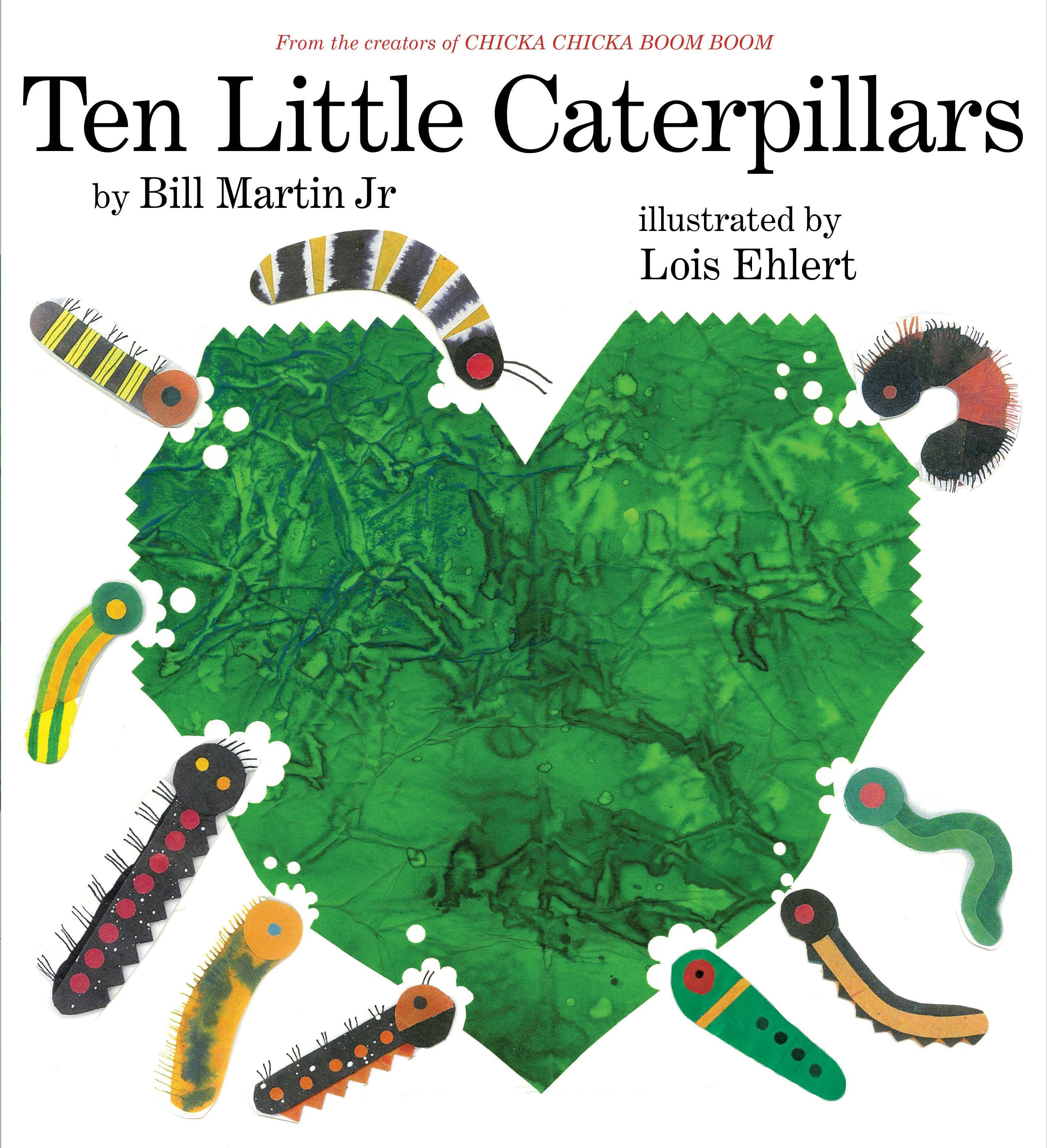 Vorderes Coverbild Ten Little Caterpillars