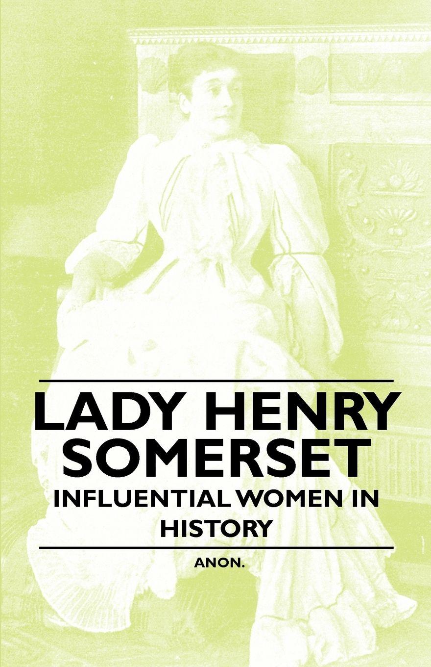 Vorderes Coverbild Lady Henry Somerset - Influential Women in History